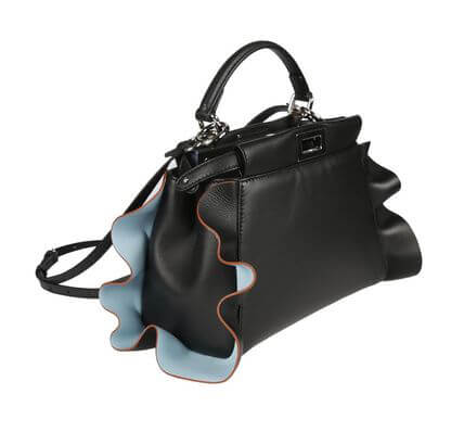 【関税?送料込】フェンディスーパーコピー フェンディ Black Mini Peekaboo Handbag(24349872)